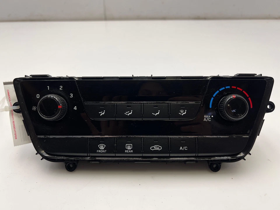 15 - 17 Hyundai Sonata Temperature Controls Manual w/o Heated Seats 97250C2000 - Image 1 of 4