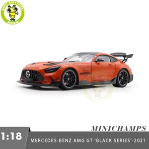 1/18 Minichamps Mercedes-AMG GT Black Series 2021 Orange Diecast Model Car - Picture 1 of 17