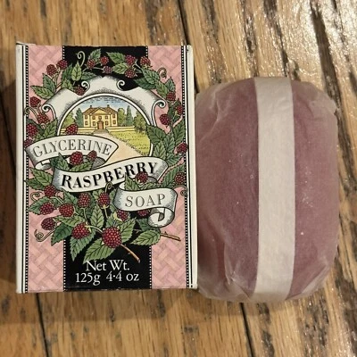 Victoria’s Secret Vintage 1988 Raspberry Glycerin Soap Bar 4.4 oz | New in Box - Image 1 of 4