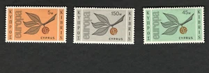 1965 Cyprus Sc #262-64 Europa, Fruit Trees - MH postage stamp set Cv$25.35 - Picture 1 of 1