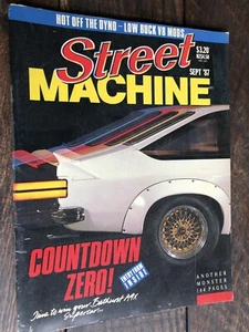 Street Machine Sept 1987 TORANA A9X XT FALCON XE GHIA S SERIES VALIANT EK HOLDEN - Bild 1 von 7