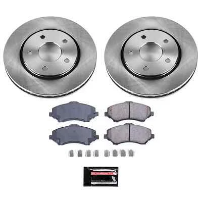 Kit de frenos de disco PowerStop - Delantero - Se adapta a Chrysler Town & Country 2008-2016, Dodge Foto 1 de 4