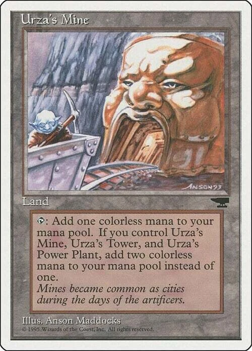 Magic The Gathering MTG URZA'S MINE (MOUTH) Chronicles NM Near Mint - Image 1 of 1