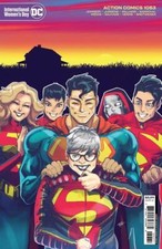 ACTION COMICS #1053 CVR G ELEONORA CARLINI INTERNATIONAL WOMENS DAY CARD STOCK