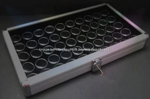 1 Locking Aluminum 50 State Quarter Set Display & Organizer Storage Cases Box - Picture 1 of 3
