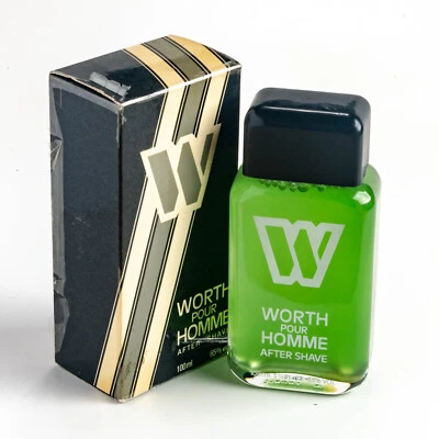 Worth Pour Homme брызги после бритья 3,4 унц 100 мл винтажный мужской лосьон после бритья - Изображение 1 из 3