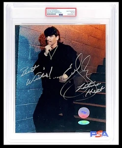 FOTO 8X10 FIRMADA POR EDDIE GUERRERO WWE ENCAPSULADA CON TRISTAR Y CERTIFICADO DE AUTENTICIDAD PSA RARA - Imagen 1 de 3