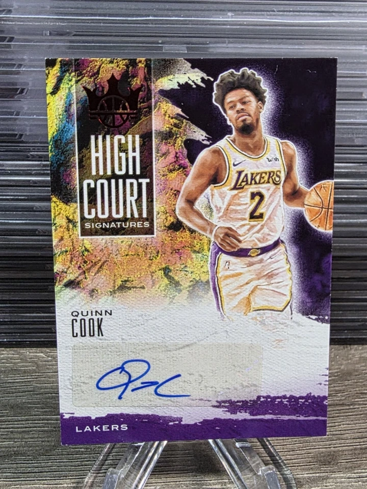 Quinn Cook 2019-20 Panini Court Kings High Court Auto /99 - Image 1 of 2