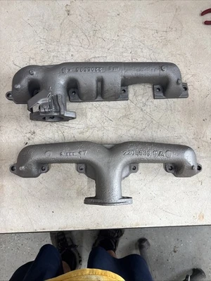 Dodge Plymouth 426 1962-1965 colectores de escape par B 440 limpio 361 383 413 Foto 1 de 4