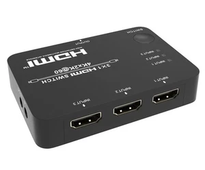 3 IN/1 OUT HDMI Switch AUTO-SELECT 4Kx2K @60Hz / 4:4:4 / HDCP2.2 - Picture 1 of 2