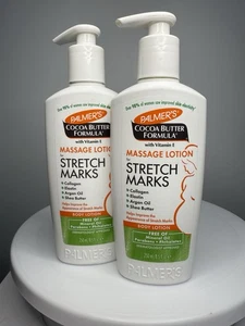 PALMER'S Cocoa Butter Formula Massage Lotion For Stretch Marks Pregnancy 2PK - Picture 1 of 2