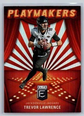 Trevor Lawrence 2022 Donruss Elite #PM-11 Playmakers - Image 1 of 2