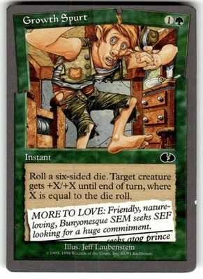 Growth Spurt Unglued Regular MTG  - Image 1 of 2