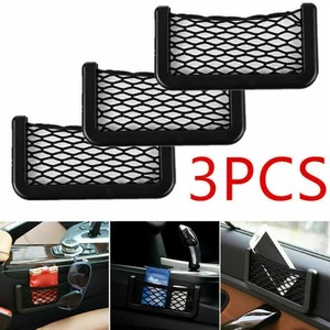 Useful Storage Net Bags Accessories Car Seat Phone Holder Pocket Replaces - Picture 1 of 12