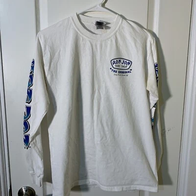 Sudadera Ron Jon Surf Shop Adulto Pequeña Blanca Panama City Beach Florida Beach Foto 1 de 4