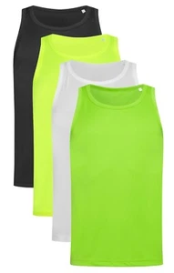 Camiseta sin mangas deportiva de poliéster ajustada al cuerpo Stedman ACTIVE-DRY - Imagen 1 de 5