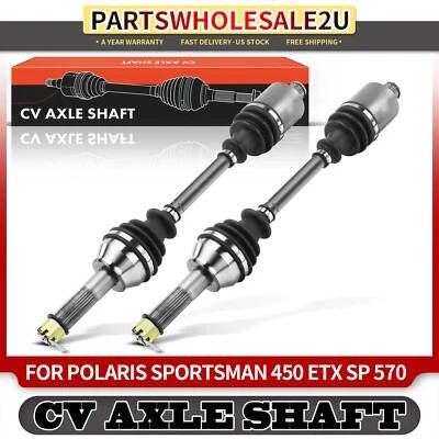 2x Conjunto de eje CV trasero izquierdo y derecho para Polaris Sportsman 450 Sportsman SP 570 Foto 1 de 4