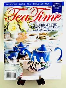 TEA TIME Magazine recipes may/jun 2023 98pg Chelsea Royal Worcester Scones UK - Bild 1 von 14