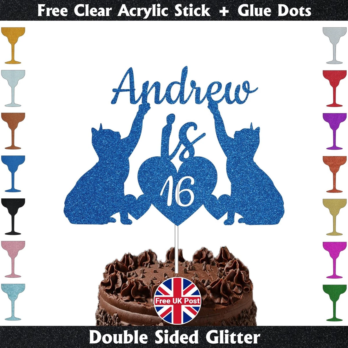 Camel Silhouette Acrylic Cupcake Toppers - Pack Of 12, Approx 2 Inch Tall, Food Safe, Made In USA