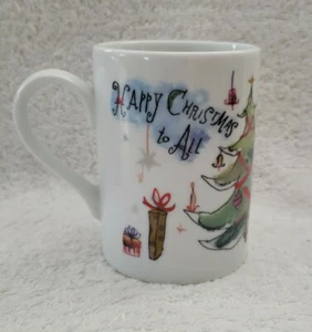 Crate & Barrel Diane Bigda Twas The Night Christmas Mug "and to all a good nite" - Picture 1 of 8