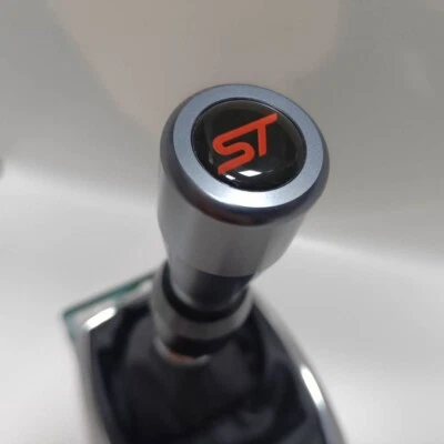 GUNMETAL ALUMINIO SPORT REVSE BLOQUEO PALO PALANCA CAMBIO PERILLA DE CAMBIO PARA FOCUS FIESTA ST SE S Foto 1 de 4