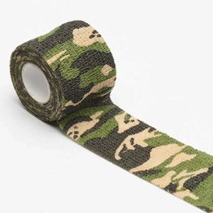 Pet Flex Elastic Waterproof Bandage Camo Adhesive Cloth Tape - Picture 1 of 2
