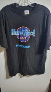 Vintage 90s Hard Rock Cafe Honolulu, Hawaii T-Shirt Mens Large - Picture 1 of 3