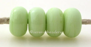 5 VERDE CARDAMOMO * Donut hecho a mano murano vidrio espaciador cuentas TANERES sra Limited - Imagen 1 de 2