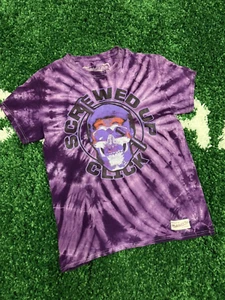 Camiseta DJ SCREW x Mitchell & Ness Púrpura Tie Dye Calavera Pequeña - Imagen 1 de 5