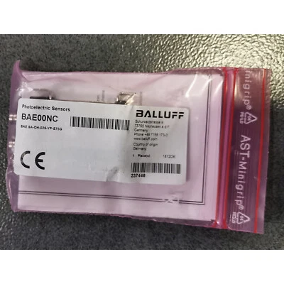 ONE NEW BALLUFF sensor BAE SA-OH-029-YP-S75G BAE00NC SPOT STOCKS - Image 1 of 2