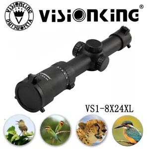 Visionking 1-8x24 Rifle Scope Tactical  0.1 mil Sight 30 mm .223 - Picture 1 of 7