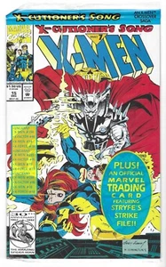 X-MEN #15 MARVEL COMIC BOOK X-Cutioner's Song part 7 - M.L.F. card 1992 direct - Picture 1 of 2