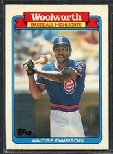 1988 Topps Woolworth Baseball Highlights - #8 - Andre Dawson - Chicago Cubs