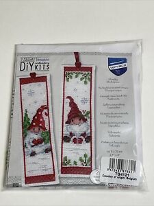 Vervaco Christmas Gnome Bookmark Counted Cross Stitch Kit
