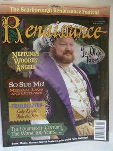 Renaissance Magazine #66 Vol 14 #2 Medieval Laws & Outlaws, 14th Century, Taxes - Imagen 1 de 1