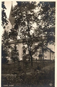 Sweden Avesta Kyrkan Vintage RPPC B84 - Imagen 1 de 2