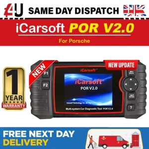 ICARSOFT POR V2.0 - PROFESSIONAL DIAGNOSTIC SCANNER TOOL FOR PORSCHE - 2024 UK
