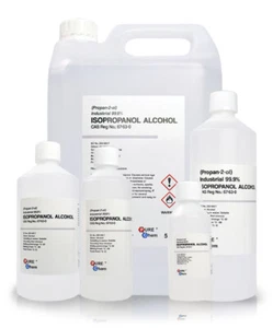 IPA Isopropyl Alcohol 99.9% PURE 250ml, 500ml, 1L, 5L Isopropanol - Picture 1 of 19