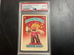 1985 Garbage Pail Kids OS2 BONNIE BUNNY glossy  # 76a  PSA 8 NM-MT FREE SH - Picture 1 of 4