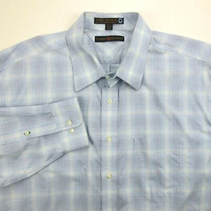 Tommy Hilfiger Herrenhemd 17,5 34/35 blau Tommy Traveler Lifetime Kragen - Bild 1 von 8