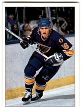 1990-91 Panini Stickers Brett Hull #333 St. Louis Blues
