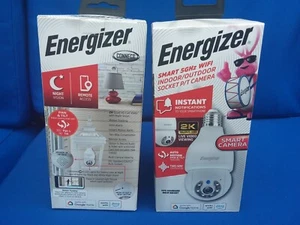 Energizer Indoor Outdoor Socket P/T Camera 2 Total - Picture 1 of 4
