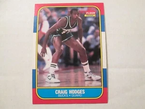 1986 Fleer Premier Basketball #47 Craig Hodges Milwaukee Bucks - Picture 1 of 1