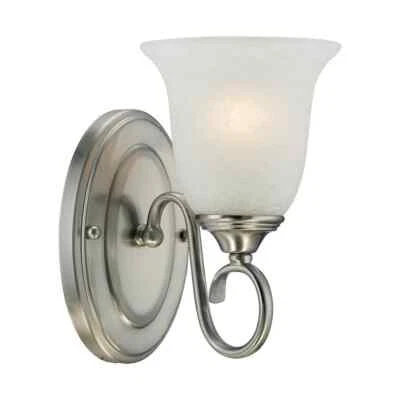 Millennium Lighting 9 in. 1-Light Satin Nickel Sconce