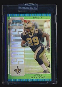 2005 Bowman Chrome Uncirculated Green Refractors #189 Josh Bullocks RC - Picture 1 of 2