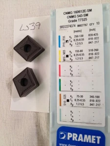 10 NEW PRAMET CNMG 543-SM CARBIDE INSERTS GRADE: T7325 100% AUTHENTIC {W39} - Picture 1 of 1