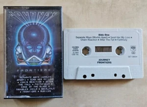 JOURNEY - FRONTIERS (Cassette Tape, CBS, 1983) Steve Perry Rock Pop Classic RARE - Picture 1 of 2