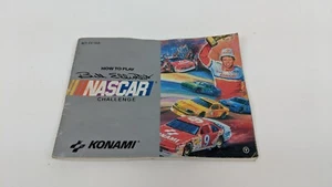 1990 Bill Elliot's NASCAR Challenger NES Nintendo Konami Owner's Manual Book - Picture 1 of 24