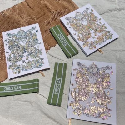 UNBRANED Journal Notebook Book Limited Edition Holiday Butterfly Garden