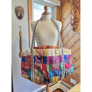 Vintage Gobelin Patchwork Reisetasche - Bild 1 von 10
